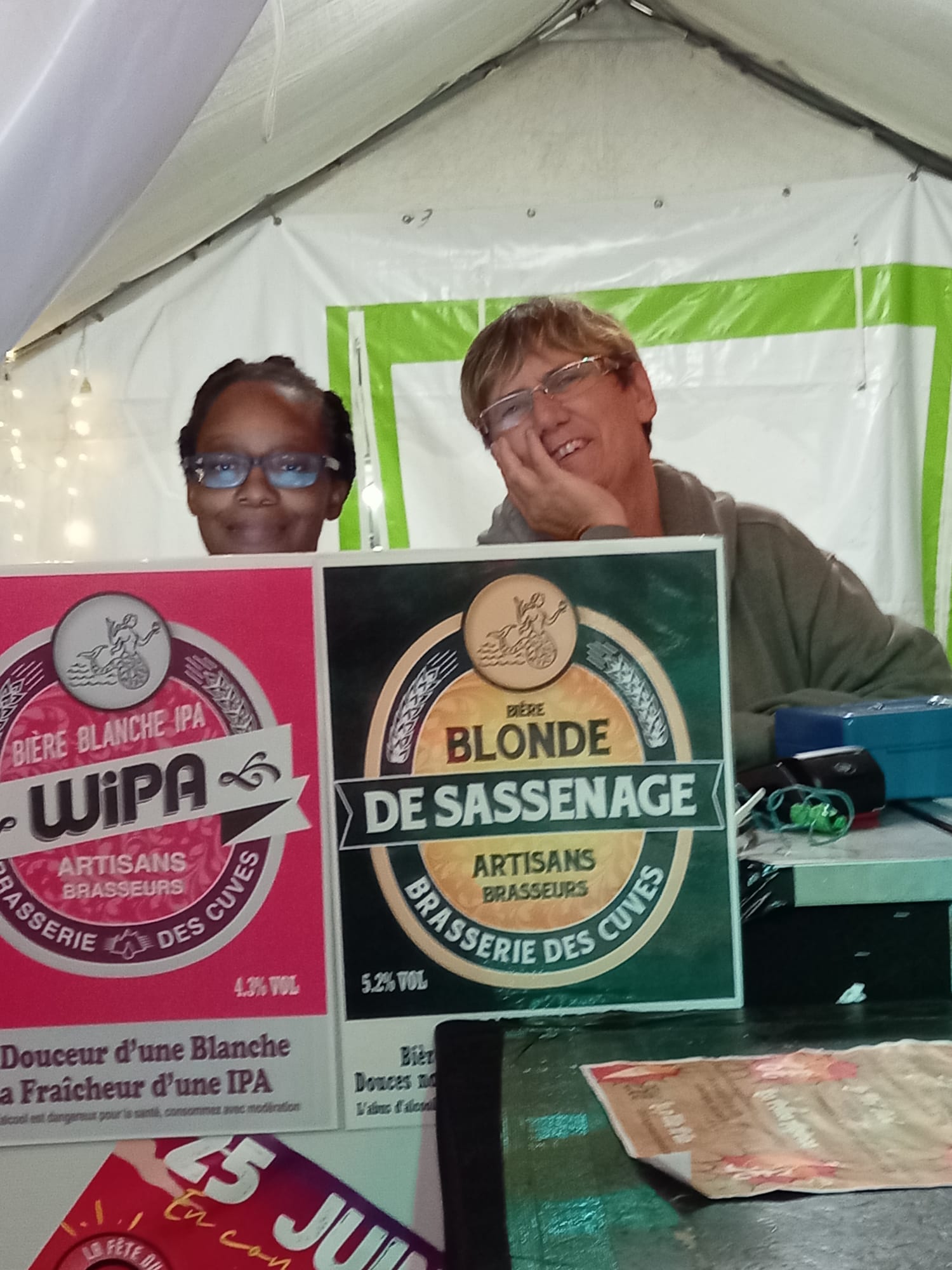 Le bar de la guinguette